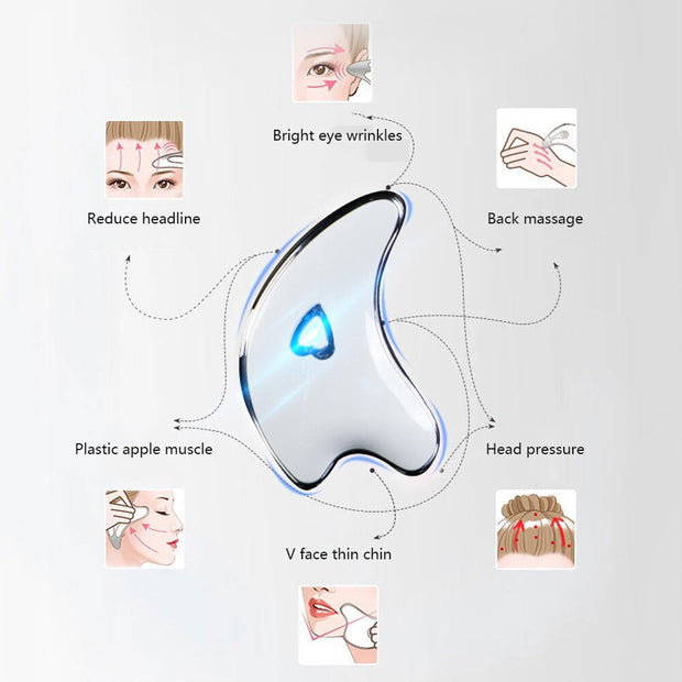 USB Charging Dolphin Face Massager